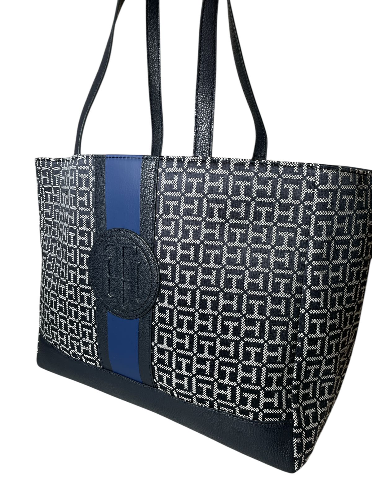 Bolsa Tommy Hilfiger Azul Marino Tote | Icono Clásico con Toque Moderno